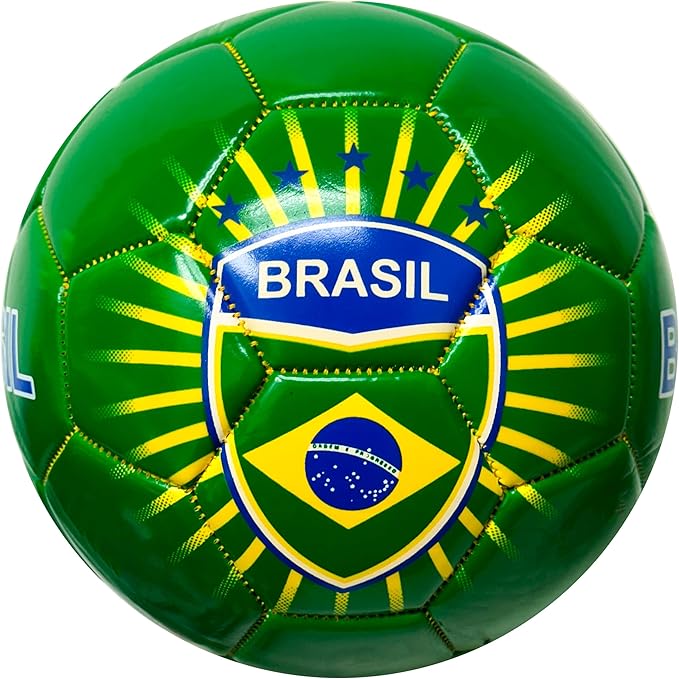 Just 4 Kicks Brasil Mini Soccer Ball (Size 2) image 5