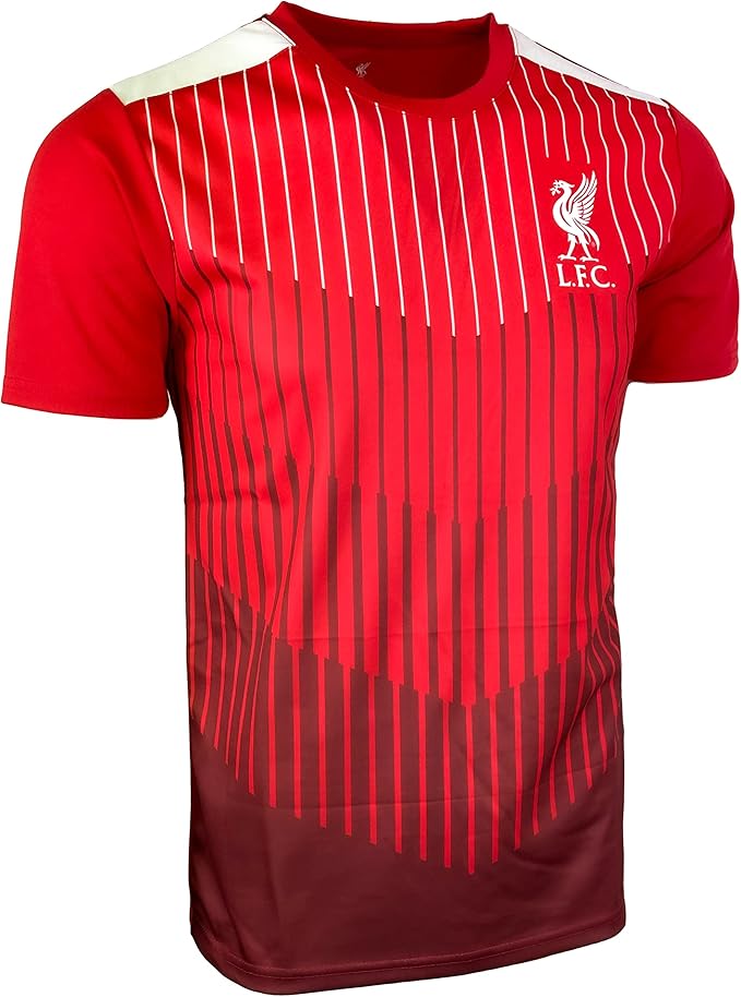 Official Liverpool FC Striped Fan Jersey - Icon Sports image 1