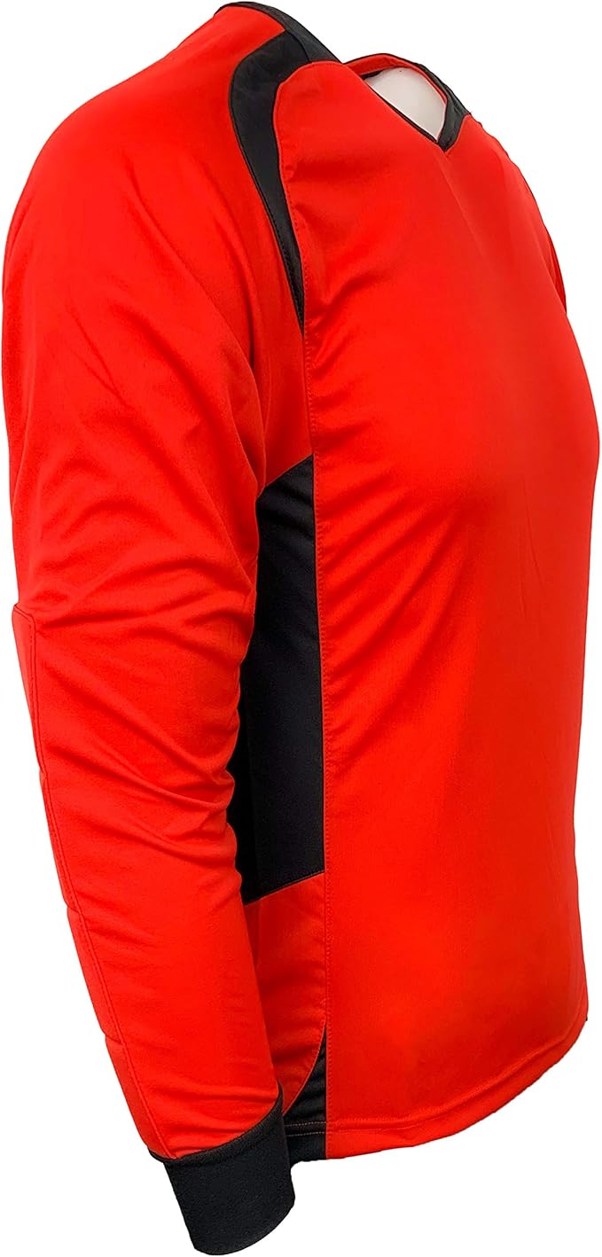 Protective Soccer Goalkeeper Set - Red &amp; Black - Just 4 Kicks Inc. image 2