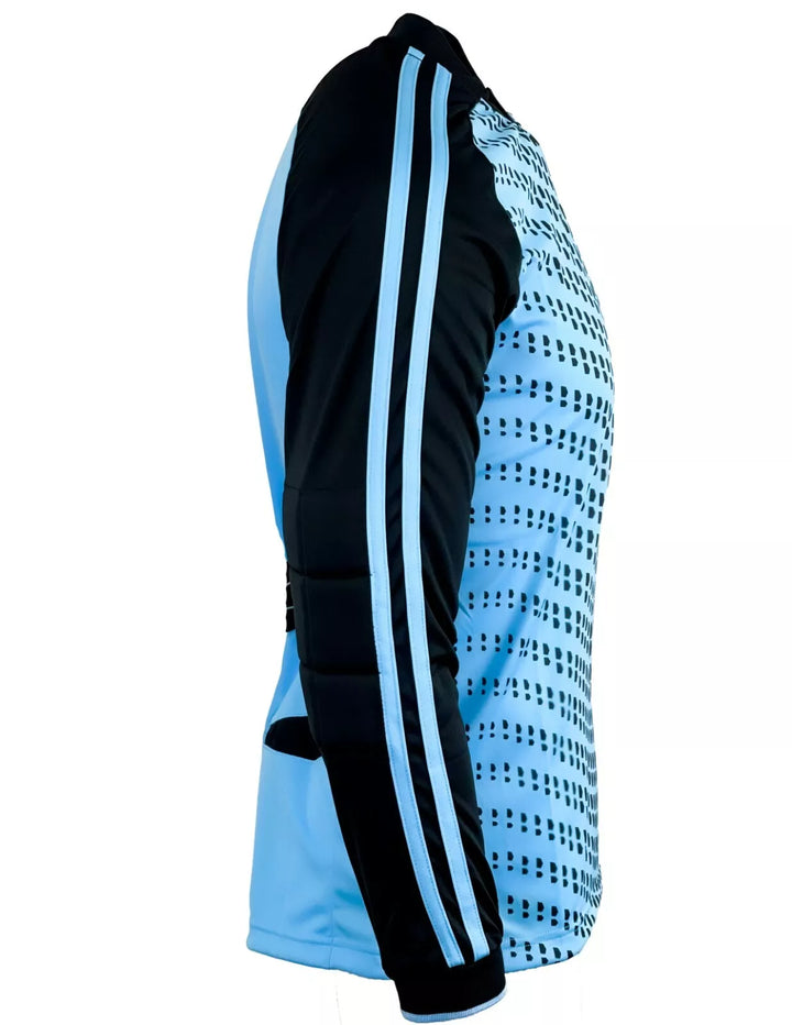 Wave Design Soccer Goalie Jersey - Padded Protection - Just 4 Kicks image 3