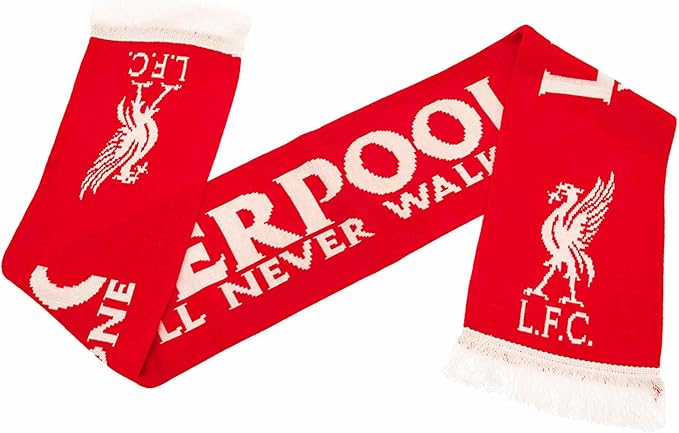 Liverpool FC "You'll Never Walk Alone" Anthem Scarf - Official Merchandise image 0
