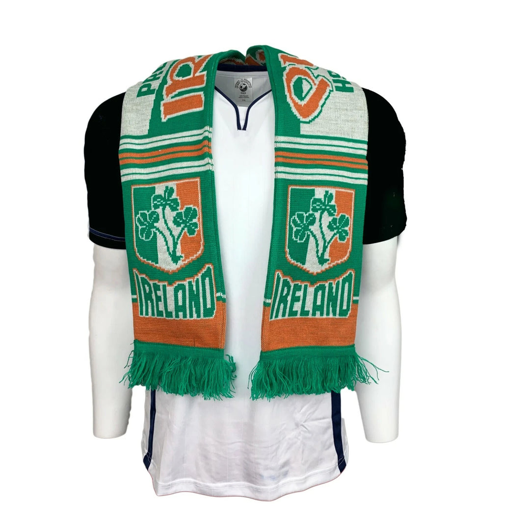 Ireland Tricolor Fan Scarf - Just 4 Kicks Inc. image 2