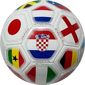 Official World Flags Soccer Ball (Size 3) - Featuring 12 National Teams image 4