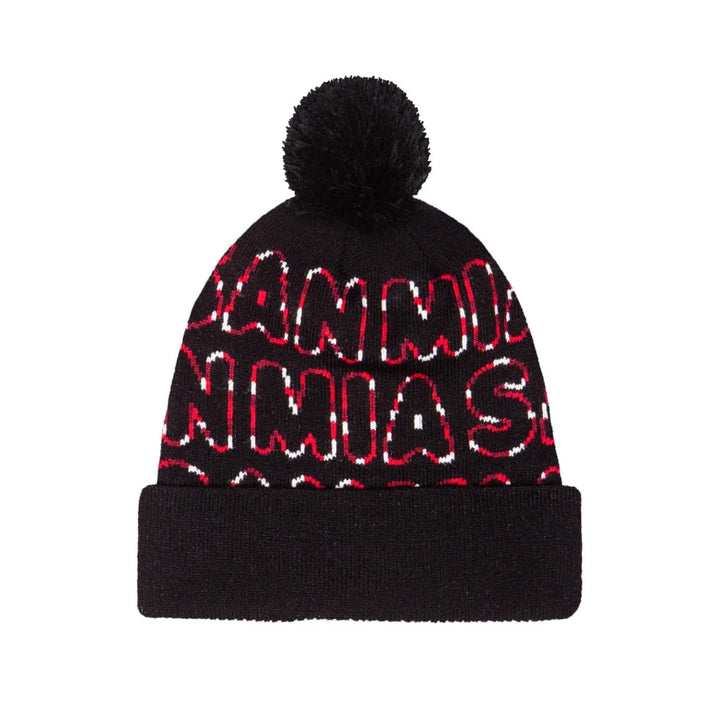 Fan Ink FC Bayern Munich Futura Knit Pom Beanie | 100% Acrylic OSFM Winter Hat