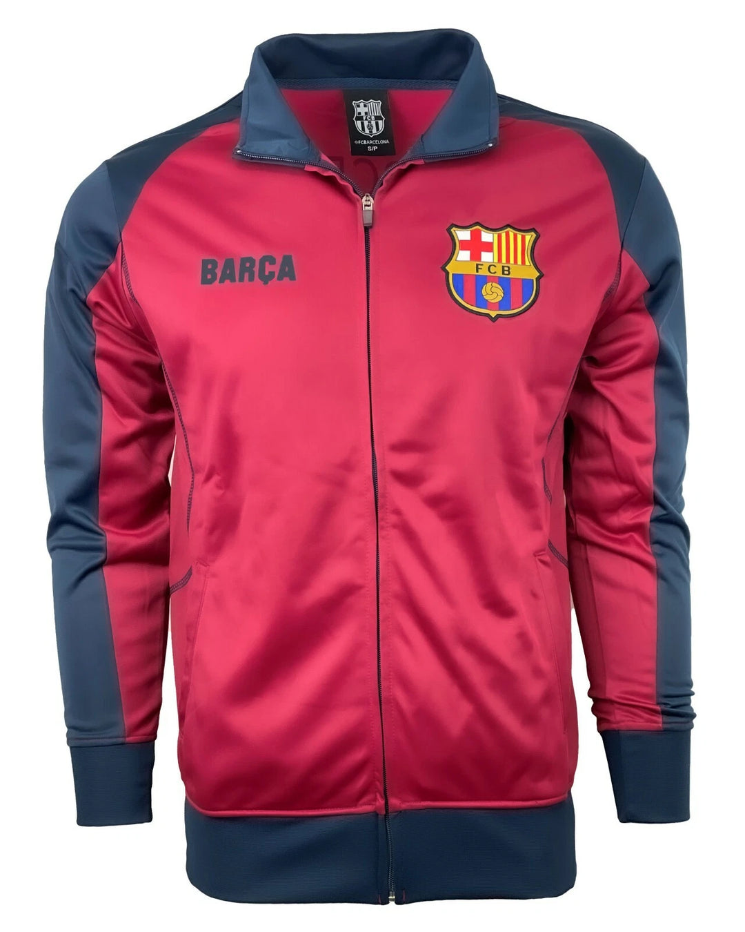 Official FC Barcelona Track Jacket - Icon Sports image 0