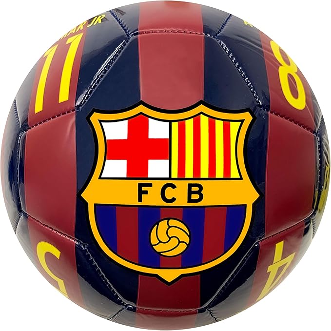Official FC Barcelona Player Edition Soccer Ball (Size 5) - Featuring Messi image 0