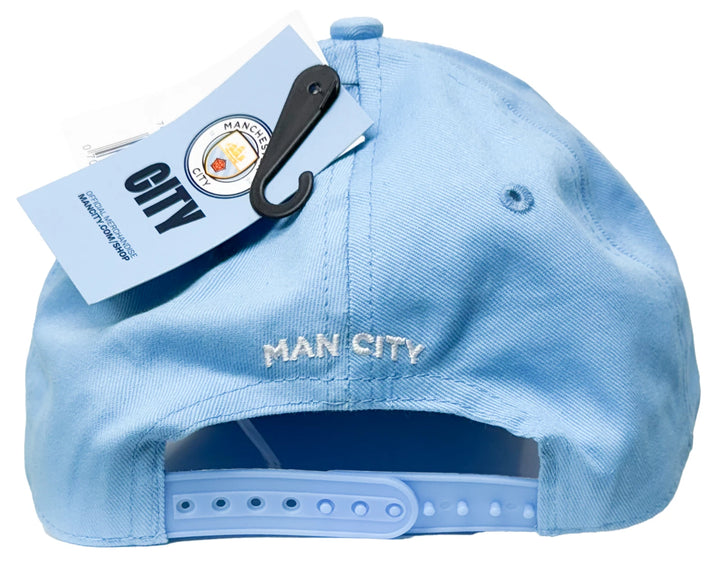 Manchester City FC Fan Ink Crest Adjustable Hat - Officially Licensed image 3