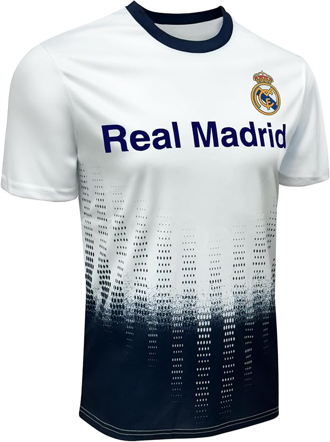 Official Real Madrid White Sublimation Fan Jersey - Icon Sports image 1