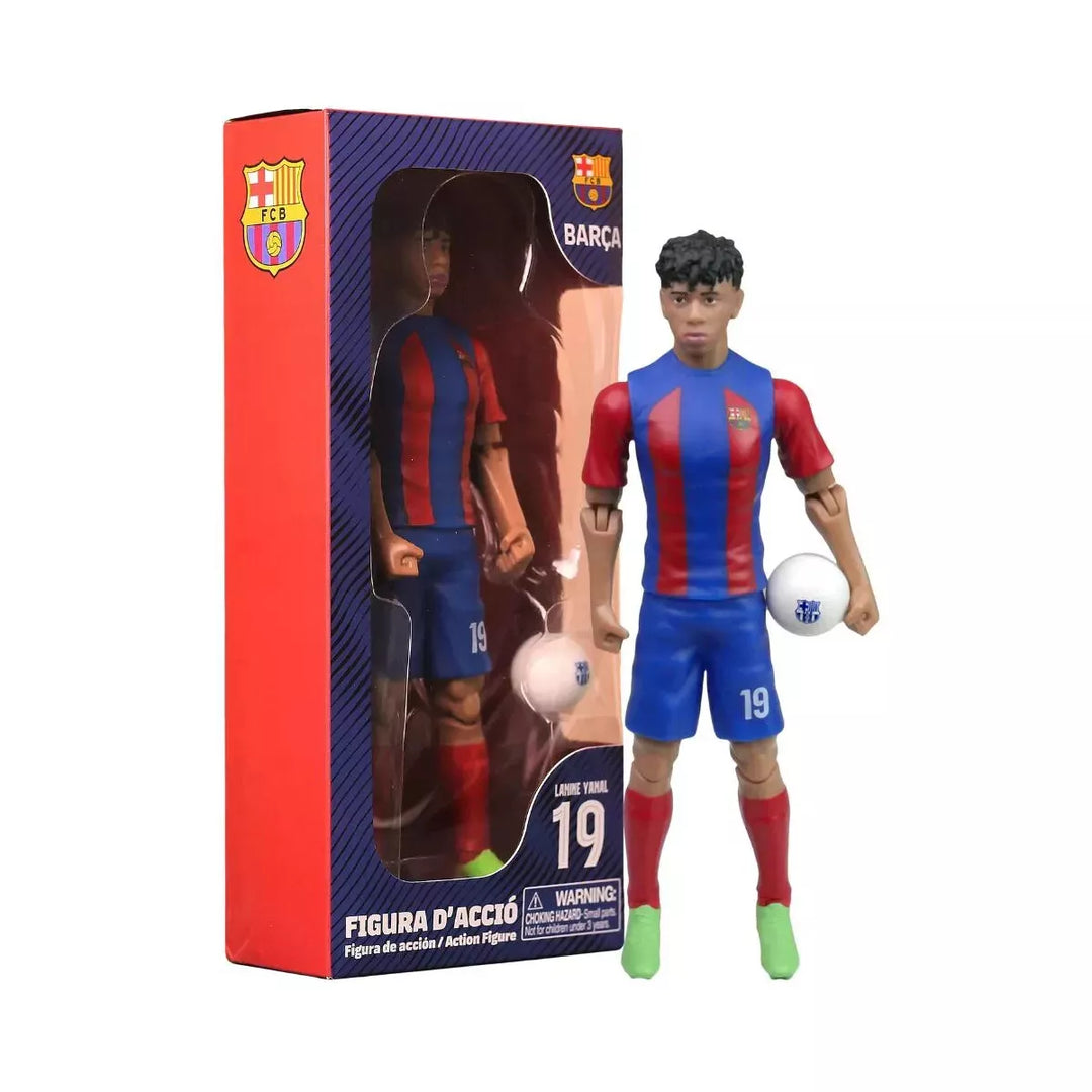 Official Banbo Toys Lamine Yamal #19 FC Barcelona 8" Figure image 0