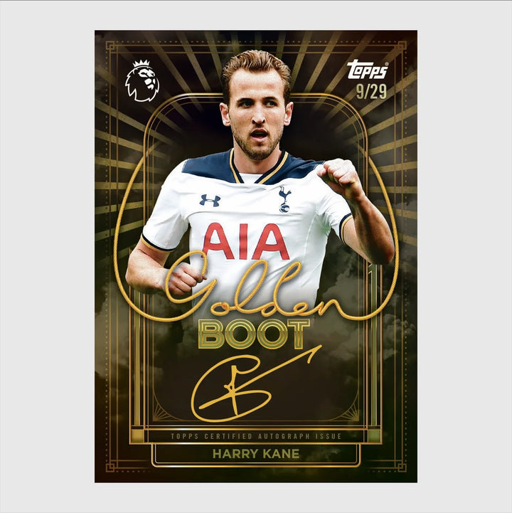 Topps Premier League 2026/27 Golden Boot Tin – Sealed, 50 Cards + Exclusive 9-Card Pack