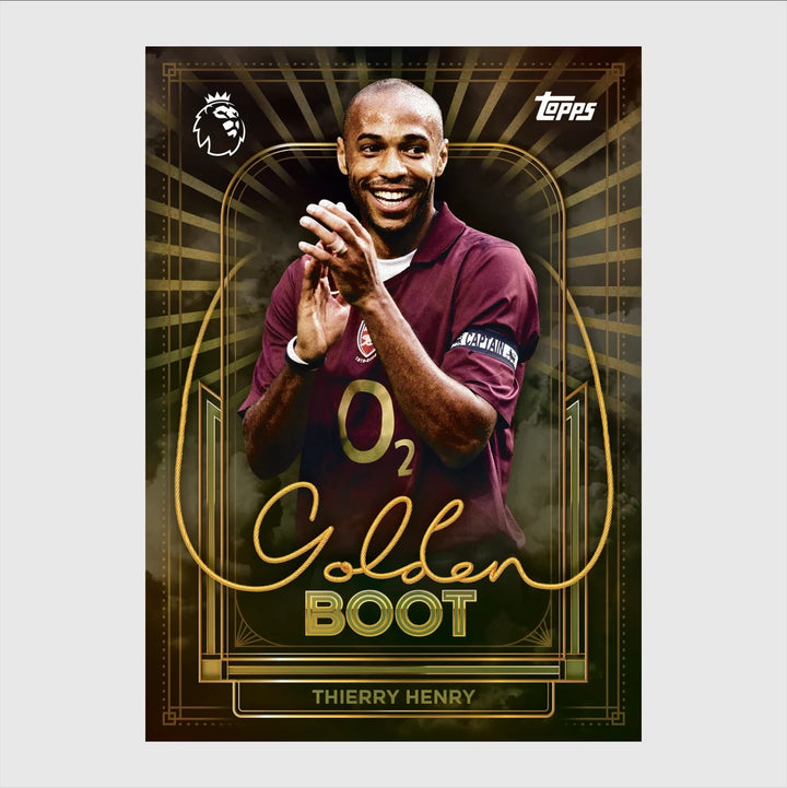 Topps Premier League 2026/27 Golden Boot Tin – Sealed, 50 Cards + Exclusive 9-Card Pack