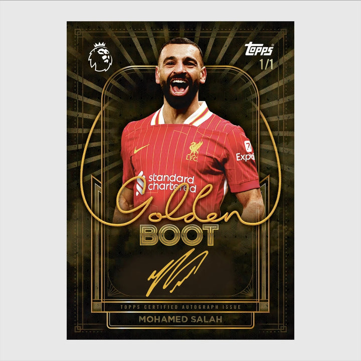 Topps Premier League 2026/27 Golden Boot Tin – Sealed, 50 Cards + Exclusive 9-Card Pack
