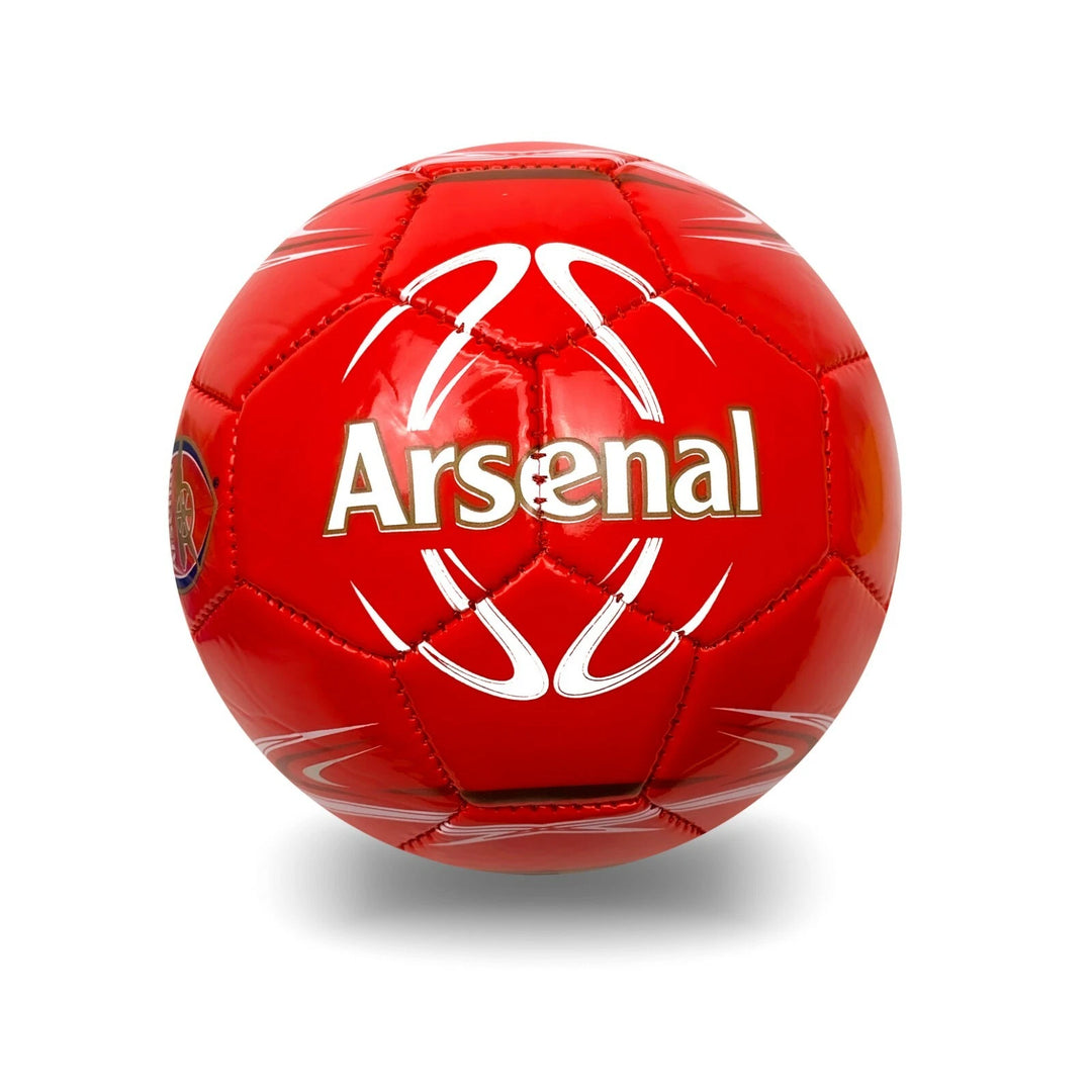 Official Arsenal FC Size 2 Red Soccer Ball - Rhinox image 2