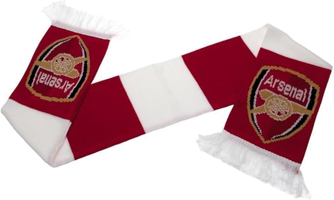 Arsenal FC Woven Bar Scarf - Official Fan Scarf image 0