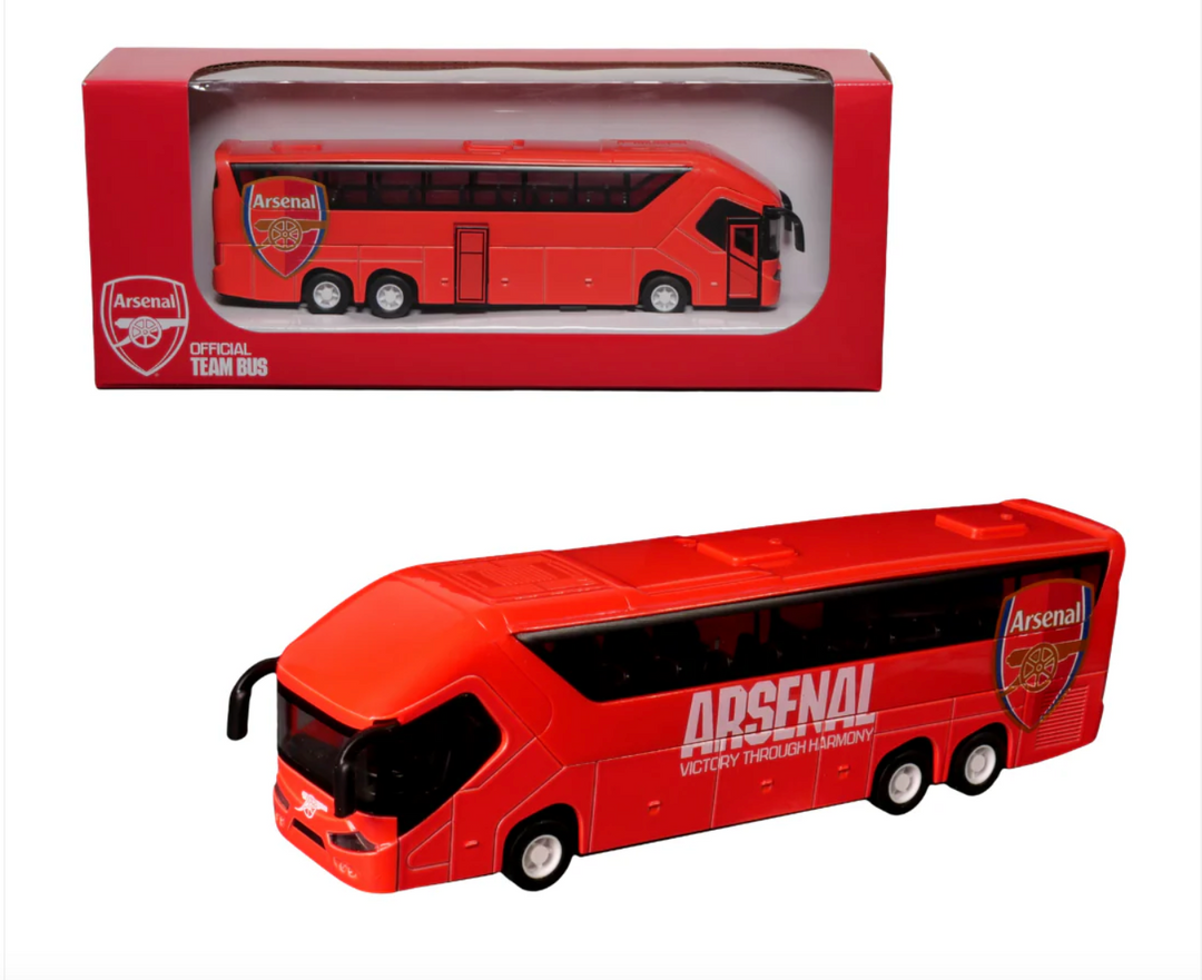 Official Arsenal FC Team Bus Die-Cast Replica - Banbo Toys image 0