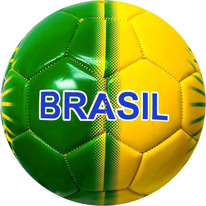Just 4 Kicks Brasil Mini Soccer Ball (Size 2) image 0
