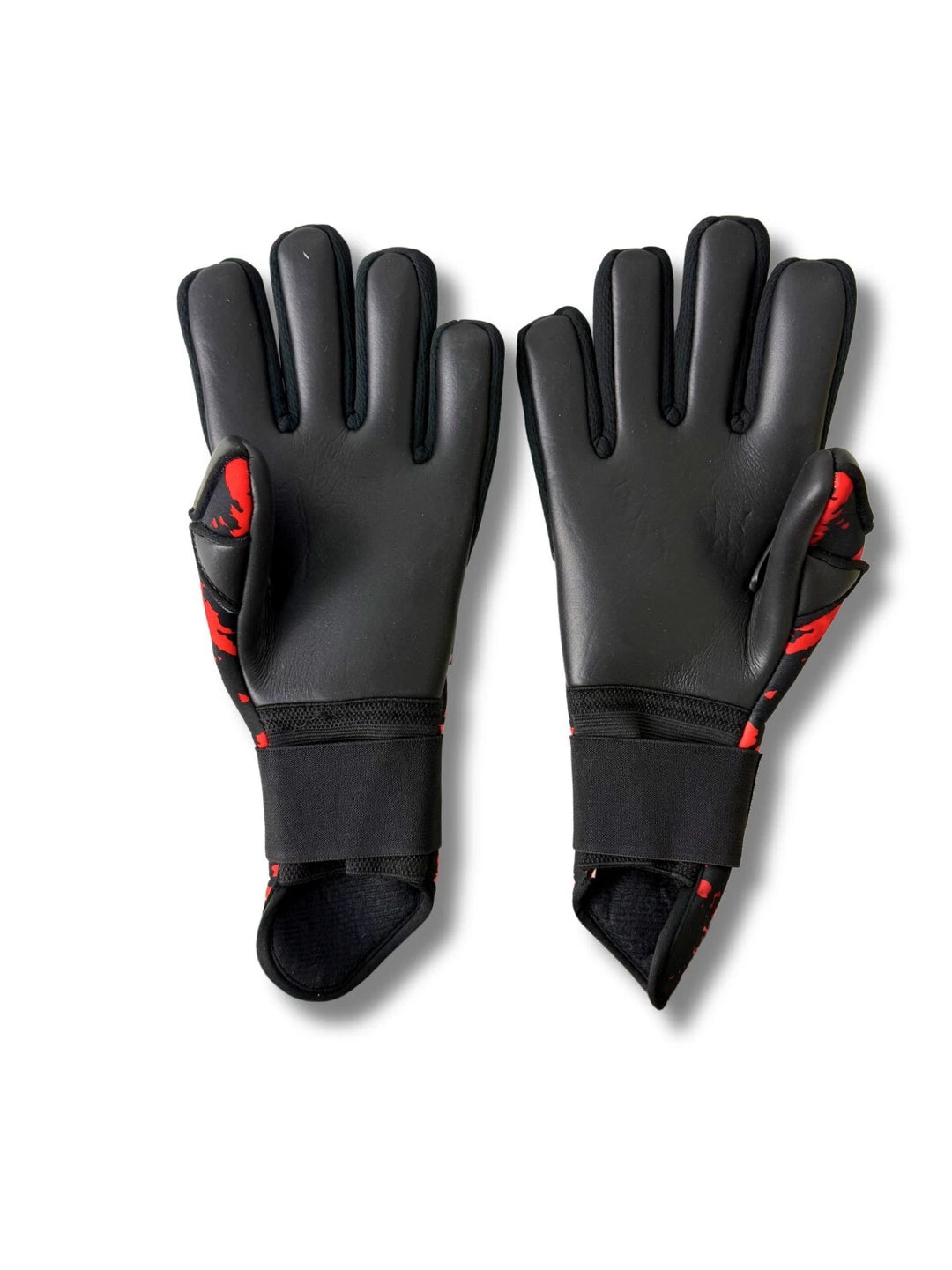 Just 4 Kicks Ultra Grip Goalie Gloves - Black &amp; Red image 1