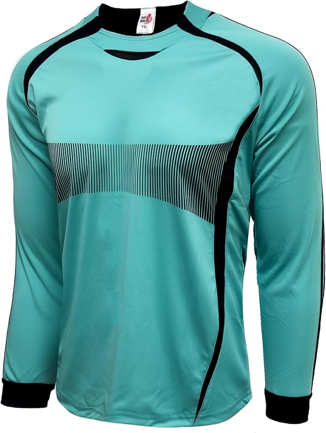 France Design Soccer Goalie Jersey - Padded Protection - Just 4 Kicks image 1