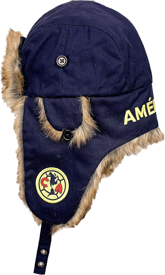Official Club America Faux Fur Trapper Hat - Icon Sports image 2