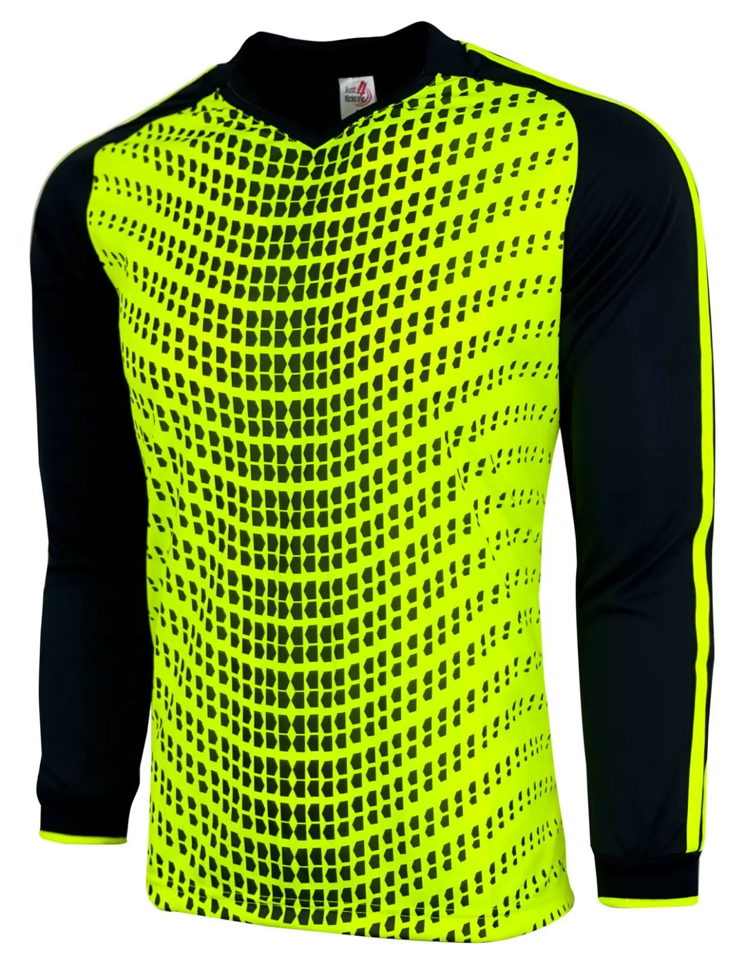 Wave Design Soccer Goalie Jersey - Padded Protection - Just 4 Kicks image 2