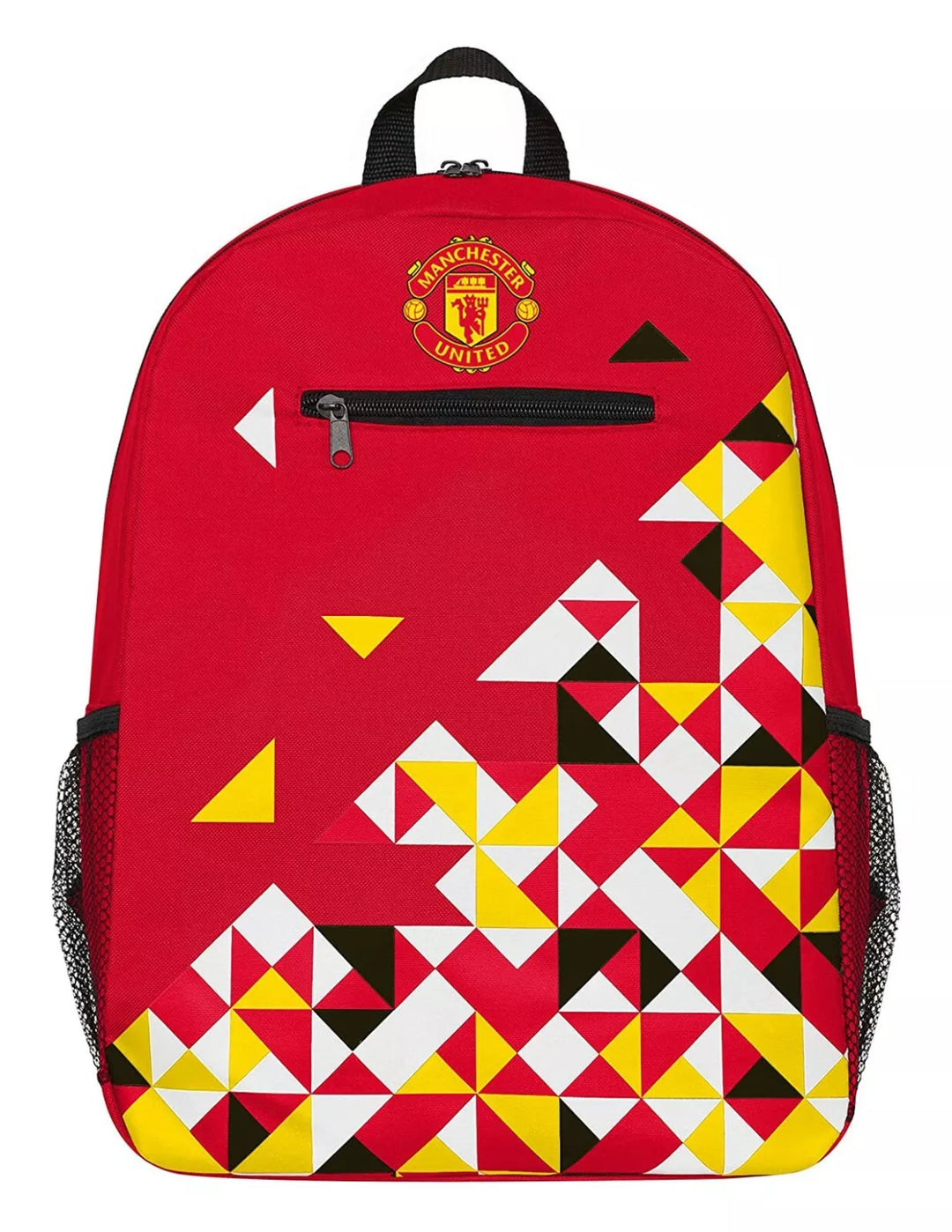 Official Manchester United Geometric Backpack - Forever Collectibles image 0