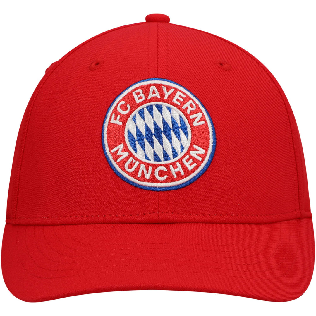 Fan Ink FC Bayern Munich Red Standard Adjustable Hat | Bundesliga Soccer Cap