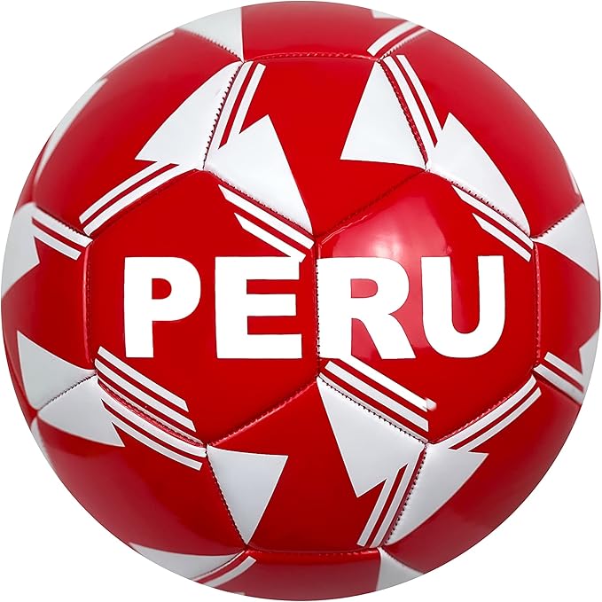 Official Peru National Team Crest Soccer Ball image 2