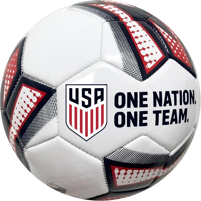 Official US Soccer "One Nation. One Team." Soccer Ball (Size 5) image 2