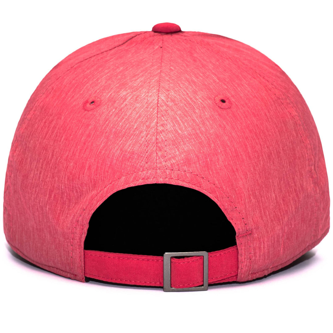 Fan Ink FC Bayern Munich Pitch Adjustable Hat | Red Heather Bundesliga Soccer Cap