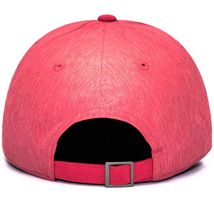 Fan Ink FC Bayern Munich Pitch Adjustable Hat | Red Heather Bundesliga Soccer Cap