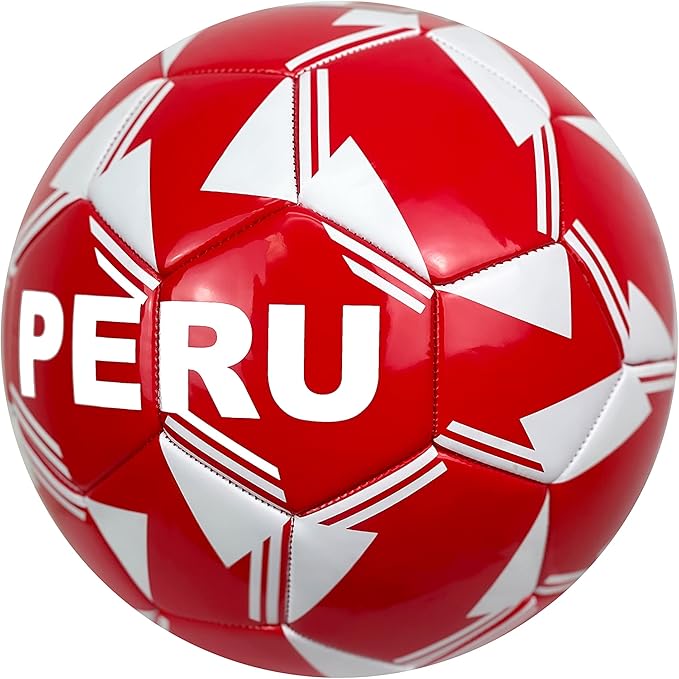 Official Peru National Team Crest Soccer Ball image 4