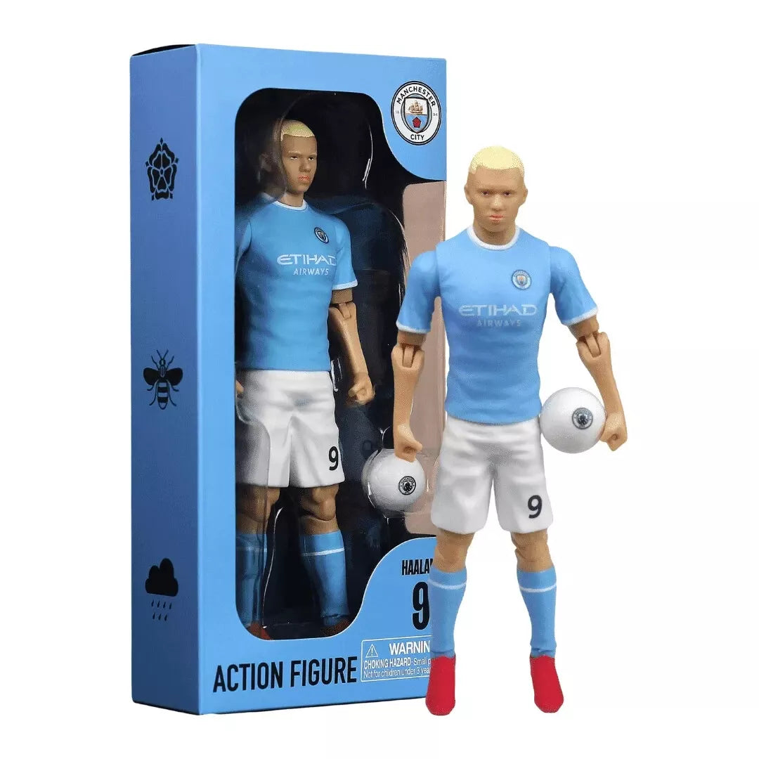 Official Banbo Toys Erling Haaland #9 Man City 8" Figure image 0