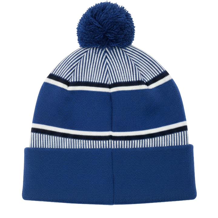 Icon Sports Chelsea FC Official Beanie | Blue EPL Pom Pom Winter Knit Hat OSFM