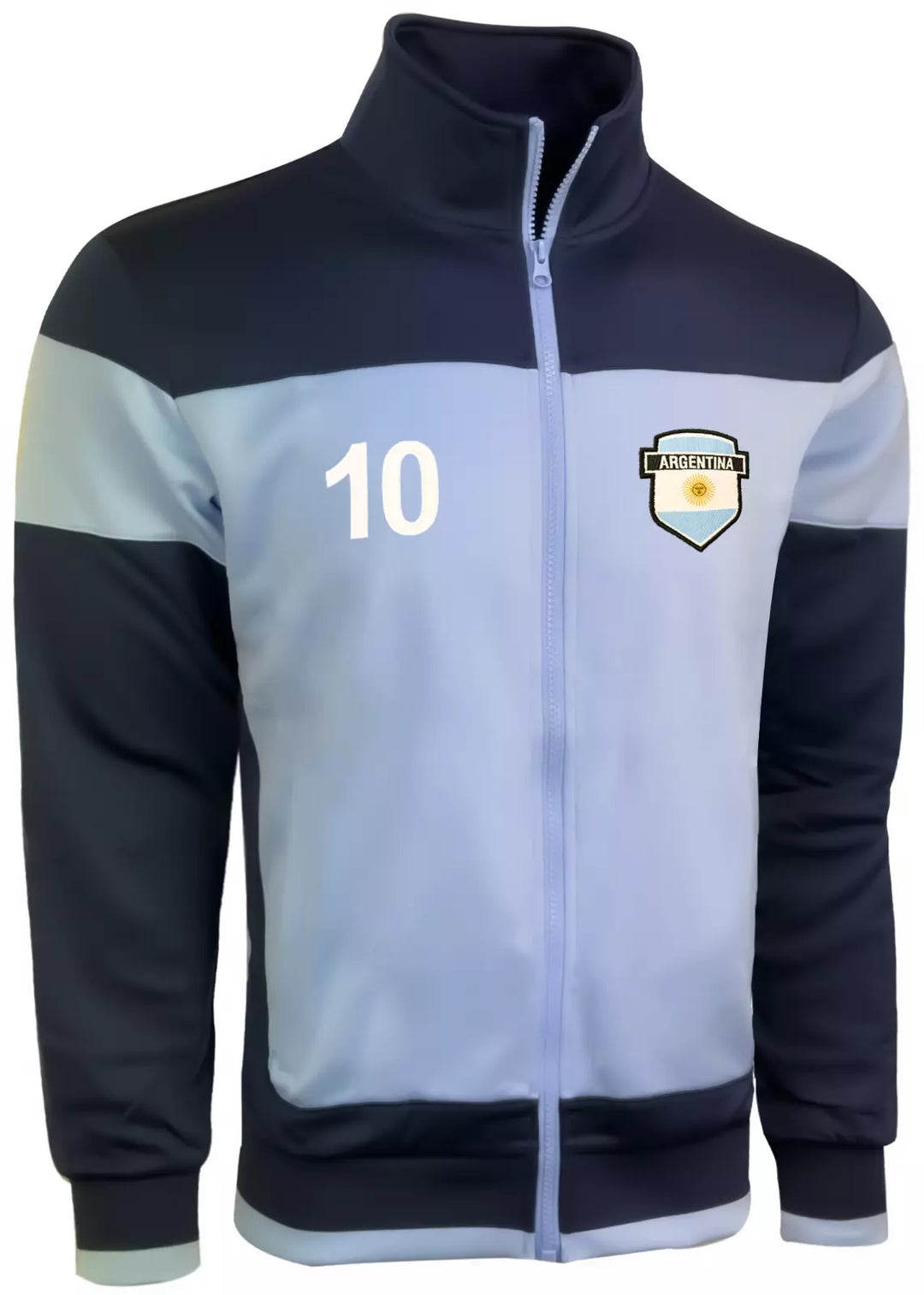 Argentina National Football Team Jacket with Number 10 - Just 4 Kicks Inc. image 2