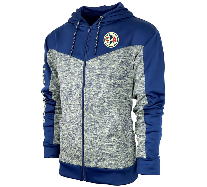 Official Club America Icon Sports Full Zip Hooded Sweatshirt image 2