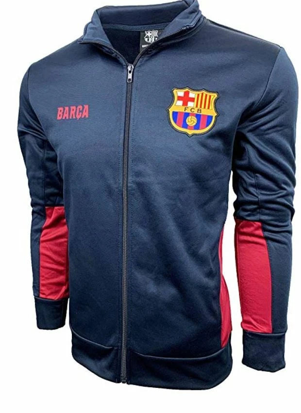 Official FC Barcelona Track Jacket - HKY Sportswear image 1