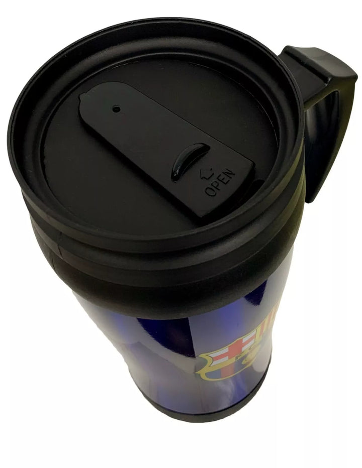 FC Barcelona Travel Mug with Handle - Official Alusport image 1