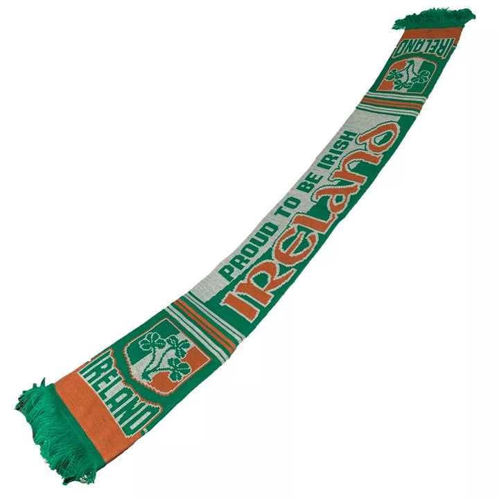 Ireland Tricolor Fan Scarf - Just 4 Kicks Inc. image 1