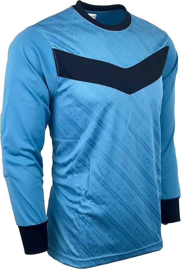 Italia Style Soccer Goalie Jersey - Padded Protection - Just 4 Kicks image 1