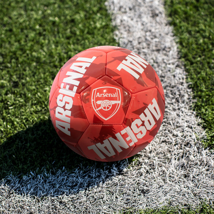 Hy-Pro Arsenal FC Graffiti Soccer Ball Red Training Football