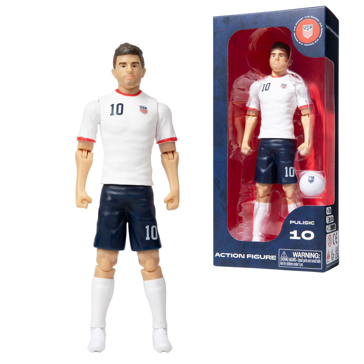 Sockers USMNT Christian Pulisic 8-Inch Collectible Soccer Action Figure