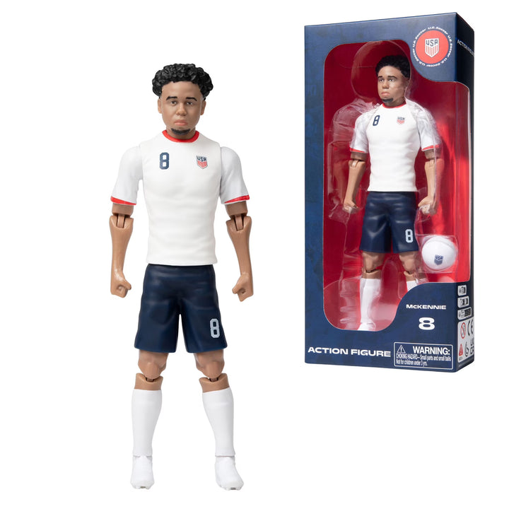 Sockers USMNT Weston McKennie 8-Inch Collectible Soccer Action Figure