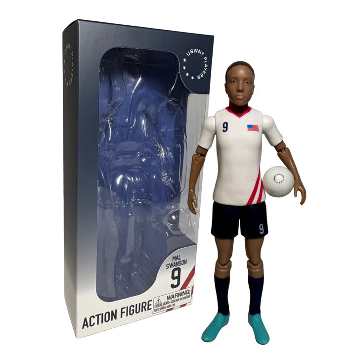 Sockers USWNT Mal Swanson 8-Inch Collectible Soccer Action Figure