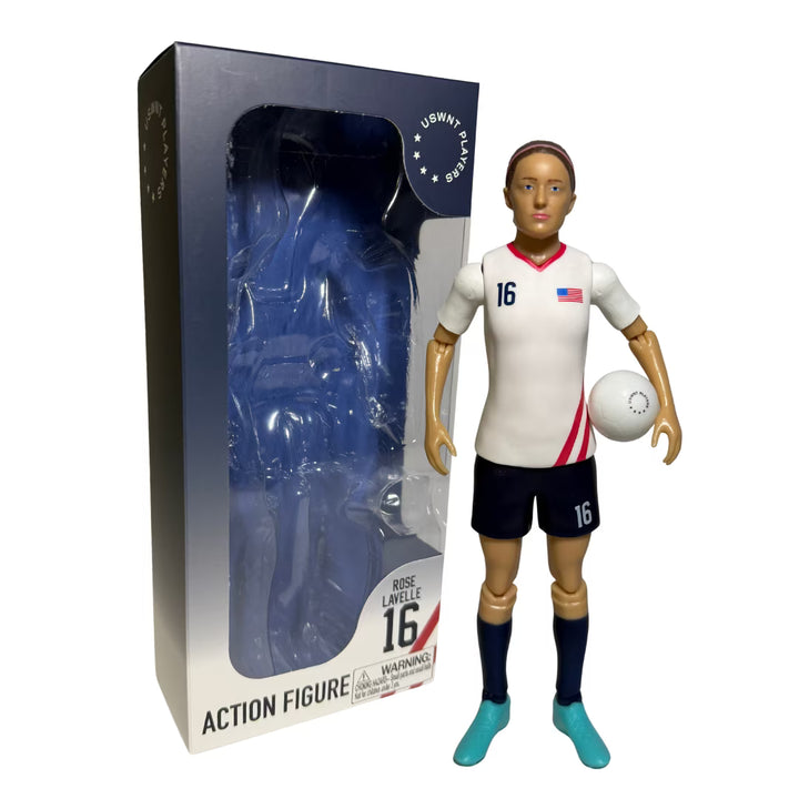 Sockers USWNT Rose Lavelle 8-Inch Collectible Soccer Action Figure