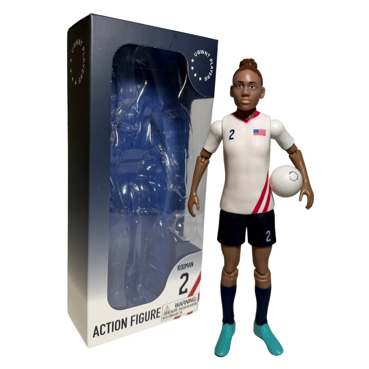 Sockers USWNT Trinity Rodman 8-Inch Collectible Soccer Action Figure