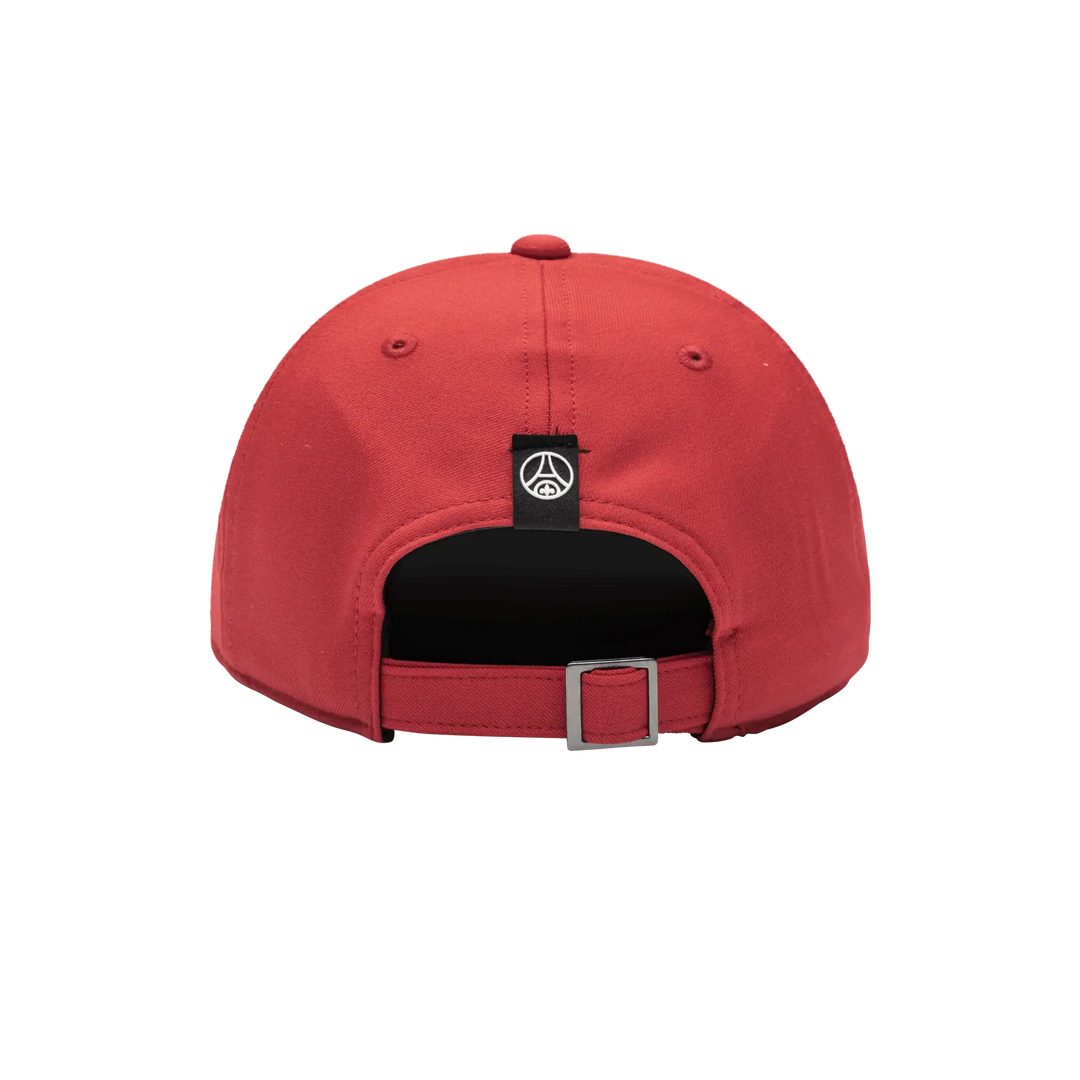 Fan Ink PSG Club Hat | Red Adjustable Official Ligue 1 Headwear