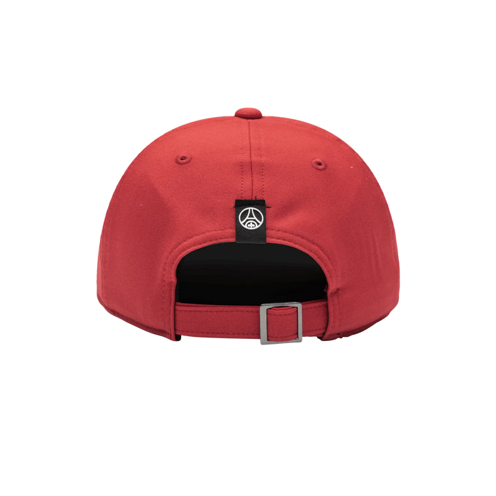 Fan Ink PSG Club Hat | Red Adjustable Official Ligue 1 Headwear