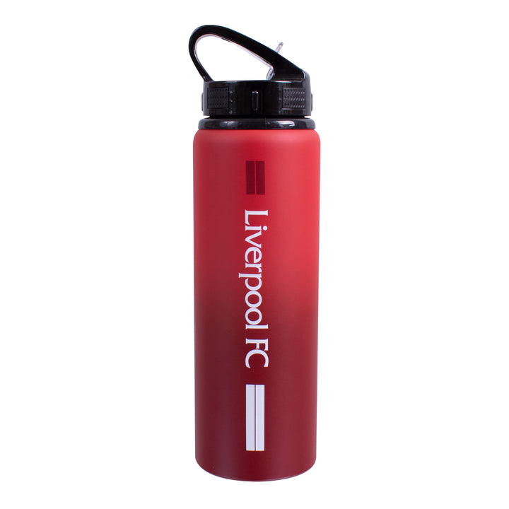 Hy-Pro Liverpool FC Stainless Steel Water Bottle Red Fade Straw Jug 750ml