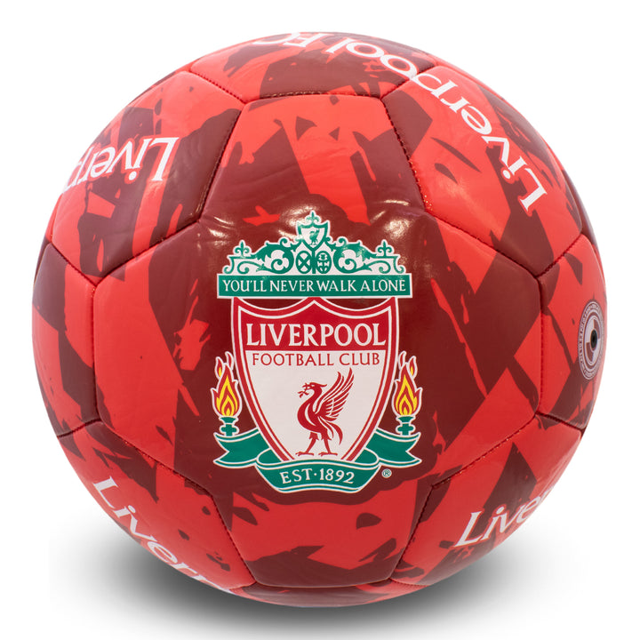 Hy-Pro Liverpool FC Graffiti Soccer Ball Red Size 4 5 Training Football