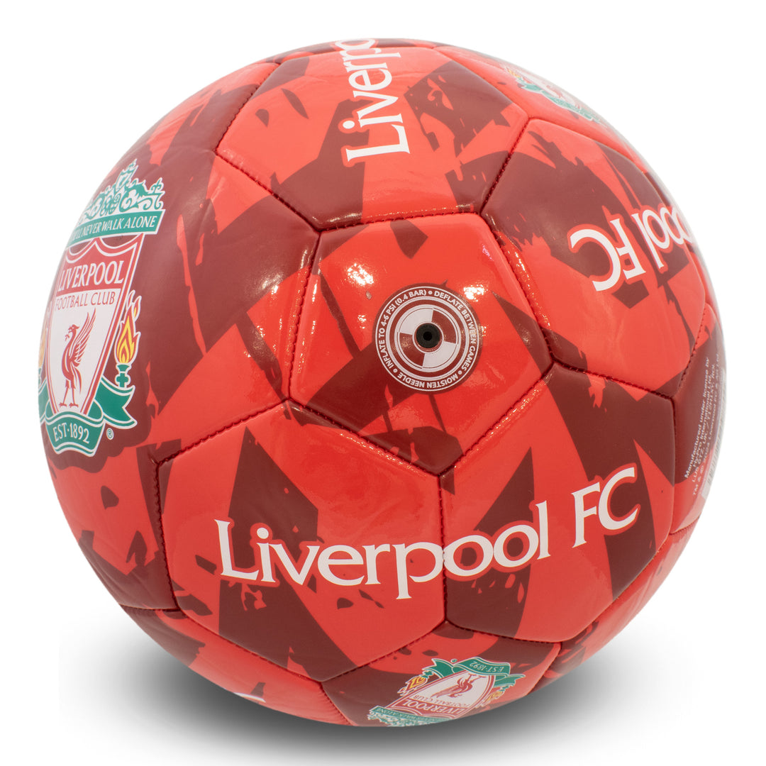 Hy-Pro Liverpool FC Graffiti Soccer Ball Red Size 4 5 Training Football